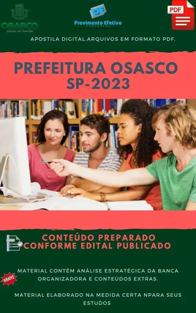 Prefeitura Osasco SP Nutricionista 2023 