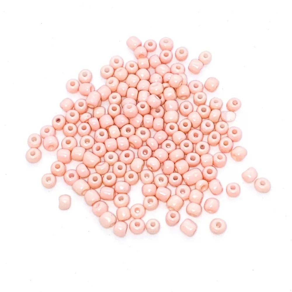 Missanga de vidro Rosinha - 6/0  - 4mm Imagem