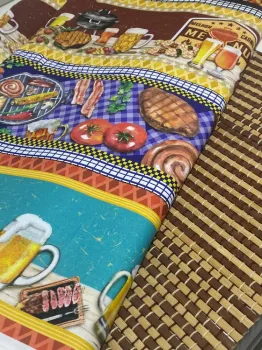  Tricoline Barrado churrasco - Foto 2