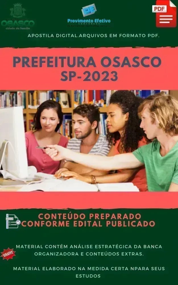 Prefeitura Osasco SP Médico Psiquiatra Plantonista 2023  Imagem