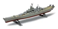 Navio Battleship USS Missouri Kit Revell 1/535 plastimodelismo - Foto 2