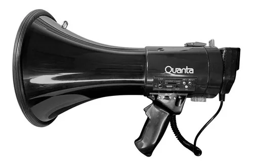 Megafone Profissional Sirene Policia Mp3/usb/sd 250w