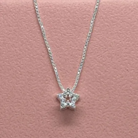 Colar de prata Estrela - PP1210