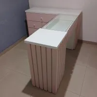 Mesa Manicure em L Ripado Samara - Foto 4