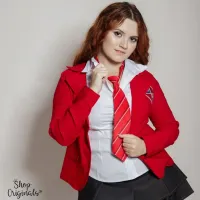 Uniforme Elite Way Completo  Feminino - Vermelho