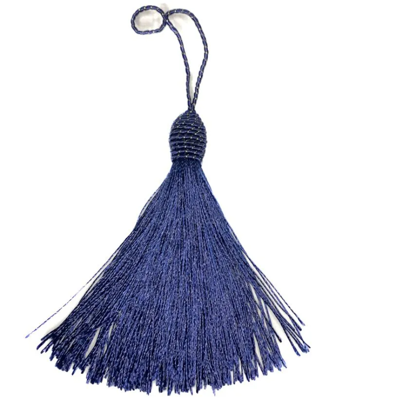  Tassel Azul Escuro