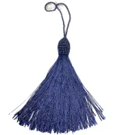  Tassel Azul Escuro