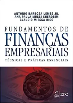FUNDAMENTOS DE FINANÇAS EMPRESARIAIS - TECNICAS E PRATICAS ESSENCIAIS (PRODUTO USADO - MUITO BOM)