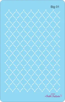 BIG01  Stencil Love Coleção Barbie 18x28cm