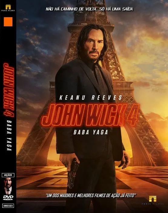 DVD JOHN WICK 4 - BABA YAGA - KEANU REEVES
