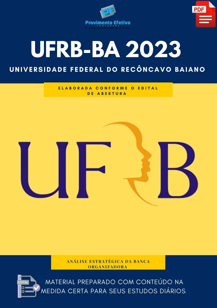 Apostila UFRB BA 2023 