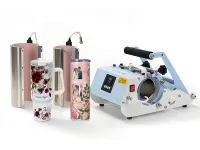 PRENSA CILINDRICA ELITE PLUS 20oz BY CRAFT EXPRESS AZUL 220V - Foto 3