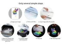 IMPRESSORA DTF A3 BY CRAFT EXPRESS CABECA DX5 ELITE  - Foto 5