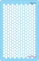 BIG23  Stencil Colmeia 18x28cm