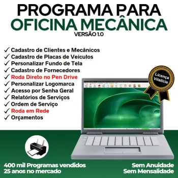 Programa Ordem de Serviço Oficina Mecânica v1.0 - FpqSystem