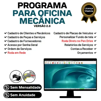 Programa Ordem de Serviço para Oficina Mecânica e Produtos v2.0 - FpqSystem