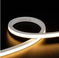 Perfil Flex Soprepor Flexivel 20x10mm - mangueira para fita de led  - o metro - Foto 6