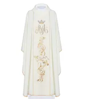 Casula Com Bordado Mariano 25