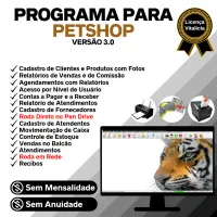 Programa para PetShop e Agropecuaria com Agendamento, Vendas e Financeiro v3.0 - FpqSystem — imagem principal