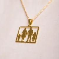 Pingente de prata com banho de ouro 18k personalizado -PIP120