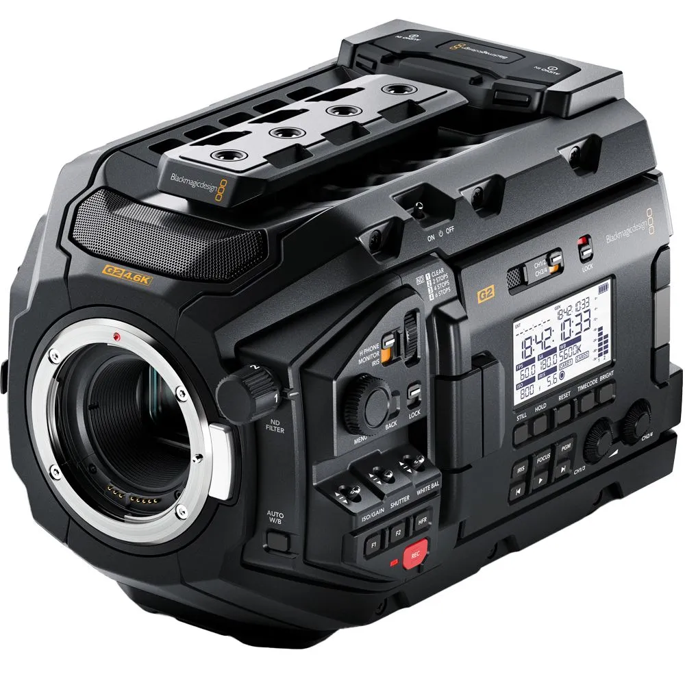Câmera de vídeo Blackmagic Design URSA Mini Pro 4.6K 4.6K NTSC/PAL preta