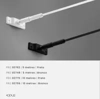Perfil Flexível Highline Branco 5m + Acessórios  - Foto 2
