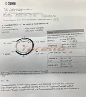 Comando de Válvulas Opala 6 Cil Crower 304x310 - Aspirado  - Foto 4