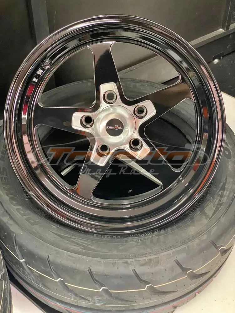 Rodas SPORT STAR II BLACK Aro 15 Tala 8 5X114  - VISION WHEEL(PAR) (FRETE A COBRAR NO DESTINO)