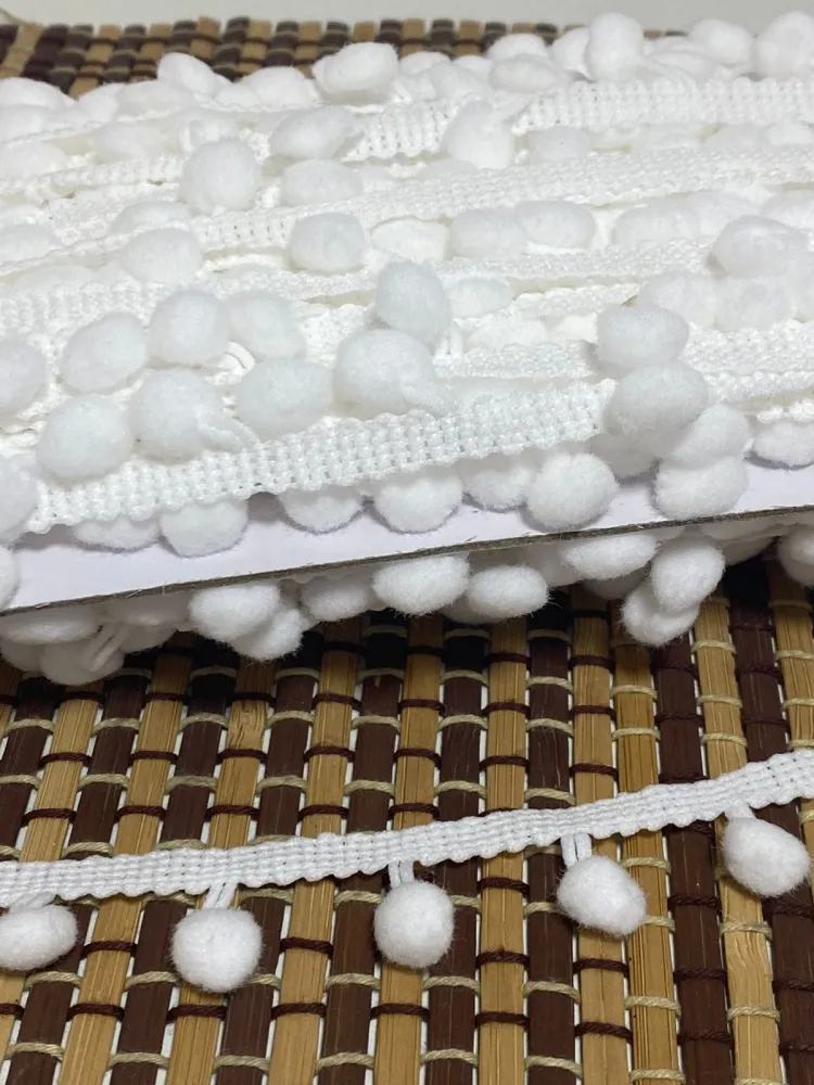  POMPOM  TAM.30 BRANCO  Imagem