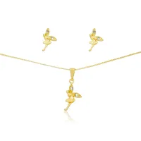 CONJUNTO BRINCO E COLAR    cjf00734