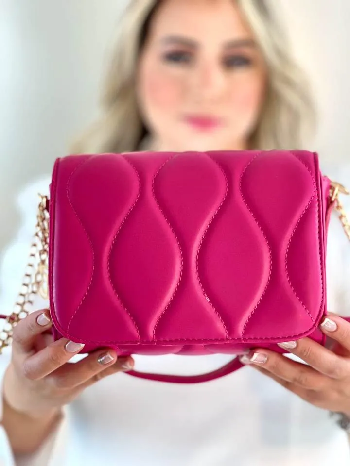 Bolsa Matelassê Birô Rosa Pink