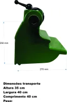 Cabeçote móvel para torno mecanico - Foto 2