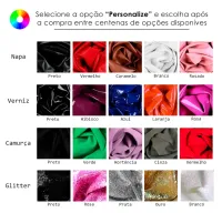 Bota Over the Knee Simaria Metalizado Holográfico Ouro com Numeração Especial - Foto 4