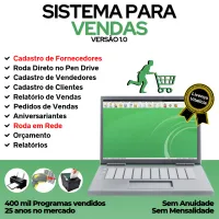 Sistema Para Controle de Estoque e Pedido de Vendas v1.0 — imagem principal