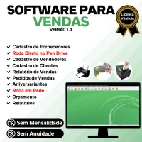Software Para Controle de Estoque e Pedido de Vendas v1.0 — imagem principal