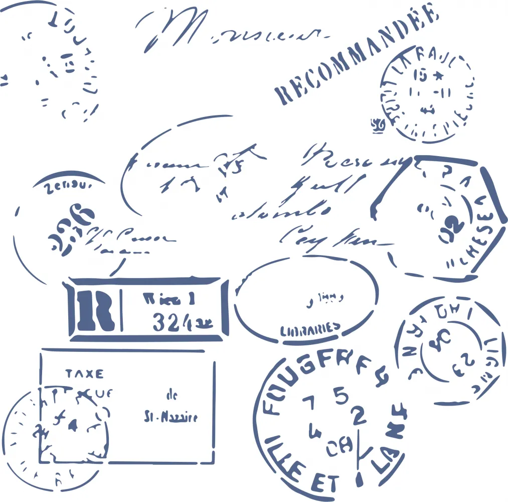 ST-892 - Stencil para Pintura Imagem