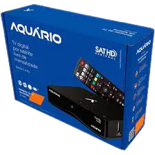 Receptor Tv Via Satélite Aquario Dth-9000 Banda Ku Satbox Imagem