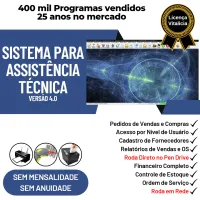 Sistema Ordem de Serviço Assistencia Tecnica, Vendas, Estoque e Financeiro v4.0 - FpqSystem — imagem principal