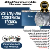 Sistema Ordem de Serviço Assistencia Tecnica, Vendas, Estoque e Financeiro v5.0 Plus - FpqSystem — imagem principal