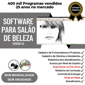 Software Salão de Beleza com Produtos v1.0 - FpqSystem