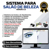 Sistema Salão de Beleza, Agendamento, Vendas e Financeiro v3.0 - FpqSystem — imagem principal