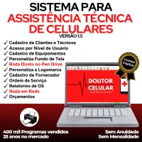 Sistema Ordem de Serviço Assistência Técnica Celular v1.0 — imagem principal