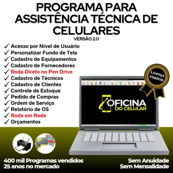 Programa Ordem de Serviço Assistência Técnica Celular v2.0