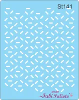 ST141 Stencil Granulado