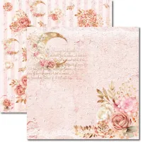 SC-852- Rosê 4 - Papel para Scrapbook Dupla Face