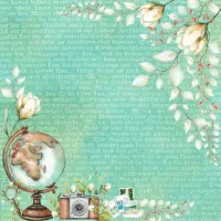 SC-863- Pé na Estrada 11 - Papel para Scrapbook Dupla Face - Foto 2