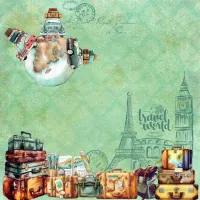 SC-864- Pé na Estrada 12 - Papel para Scrapbook Dupla Face - Foto 2