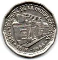 Argentina - 1966 - 10 Pesos - Comemorativa - 150º Aniversário da Declaração de Independência