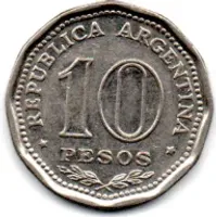 Argentina - 1966 - 10 Pesos - Comemorativa - 150º Aniversário da Declaração de Independência - Foto 2