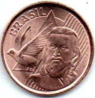 2021 - 5 Centavos - Moeda Brasil - Estado de Conservação: SOB/FC - Foto 2